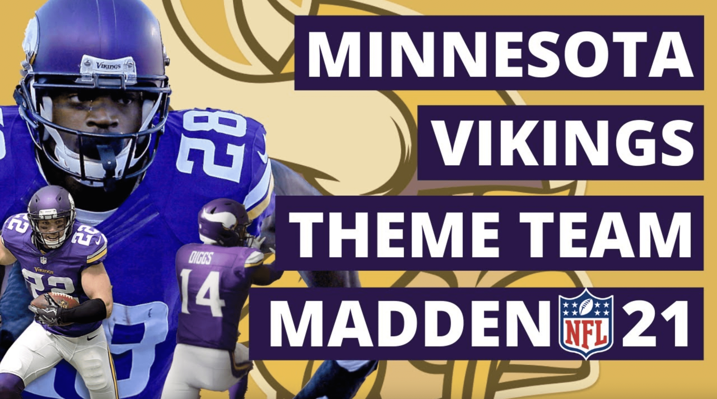 Madden 22: Ultimate Minnesota Vikings Theme Team in MUT 22