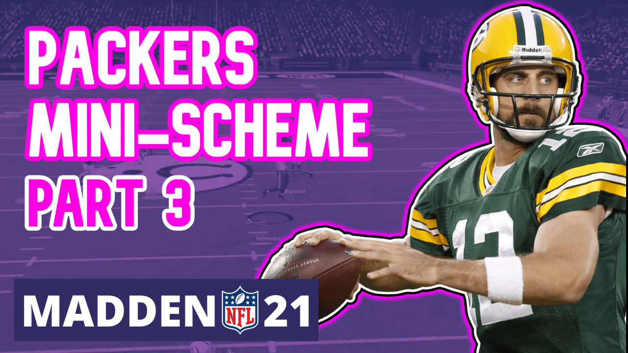 FREE Packers Offensive Ebook Madden 21(Part 3) Tight Offset (Stick